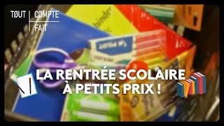 La rentrée scolaire à petits prix [upl. by Alyson]