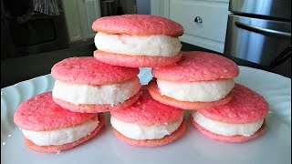 Easy Strawberry Whoopie Pies [upl. by Nnoj685]