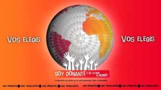 Soy Donante  Día Nacional de la Donación de Órganos  INCUCAI [upl. by Venuti]