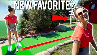 Elisha LOVES This Mini Golf Course [upl. by Atazroglam105]