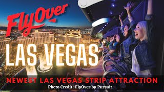 LAS VEGAS STRIP NEWEST ATTRACTION  FLYOVER LAS VEGAS [upl. by Aer965]