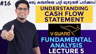 Cash Flow Statement  How to Read and Analyze Fundamental Analysis 5  Stock Market Malayalam Ep 16 [upl. by Oramlub]