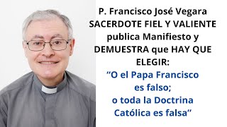 SACERDOTE ESPAÑOL PUBLICA UN MANIFIESTO CONTUNDENTE QUE ACUSA A JMB DE HEREJE Y ANTIPAPA [upl. by Anrehs]