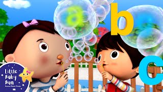 ABC  Pop the Bubbles  Little Baby Bum  Nursery Rhymes for Kids  Baby Song 123 [upl. by Anertak]