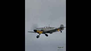 Messerschmitt Bf109 G6 Takeoff luftwaffe messerschmitt aviationhistory avgeek fighter warbird [upl. by Anayra]