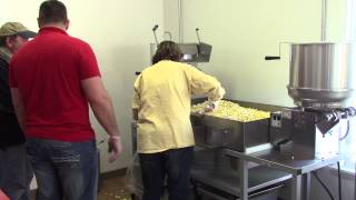 How to make popcorn in large popcorn machine [upl. by Aihsenek89]