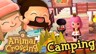 KIM NOUS FAIT VISITER SON CAMPING   ANIMAL CROSSING NEW HORIZONS EPISODE 33 COOP [upl. by Hootman]