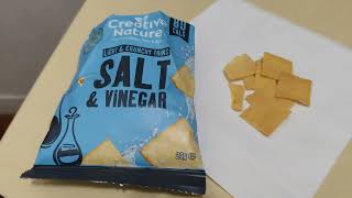 Creative Nature Salt amp Vinegar Crispy Thins [upl. by Darnall727]