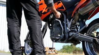 KTM 660 SMC Cold Start [upl. by Tomasine]