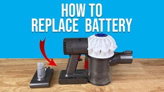 DIY Replacing Your Dyson Vacuum Battery [upl. by Swann]