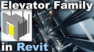 Elevator n Revit Tutorial [upl. by Atener]