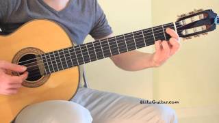 Lagrima Francisco Tarrega Classical Guitar Lesson with Tab [upl. by Nosnirb]