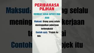 PART 248  Peribahasa pilihan dan Maksud  JenisJenis Peribahasa [upl. by Greyso]