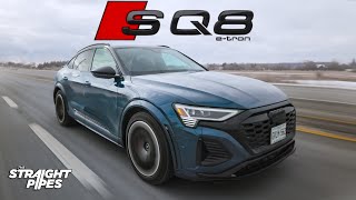 2024 Audi SQ8 Etron Review  Best of its Kind [upl. by Novyat]