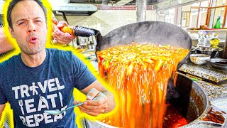 Most EXTREME Street Food in Asia  BIGGEST Horse Noodle EVER Made  INSANE 18 Hour UZBEK Food Tour [upl. by Dachy81]