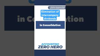 Elimination of intercompany dividends in consolidations Watch the full video in the channel link [upl. by Ahsilav]