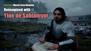 Ottoman Song from Rumelia Reimagined with AI Yine de Şahlanıyor Turkish  English Lyrics [upl. by Aneeb]