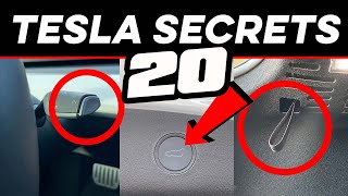 20 Tesla Hidden Features Youll Actually Care About [upl. by Ahsinawt489]