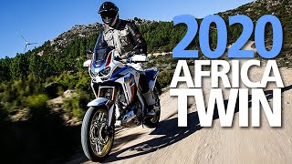 2020 Honda Africa Twin CRF1100 Review [upl. by Fonville]