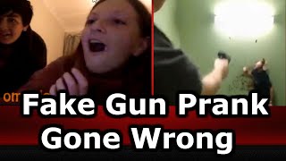 Fake Gun Prank On Omegle [upl. by Tebzil]