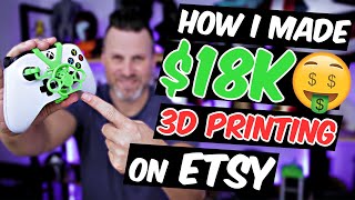 How I made 18K 3D Printing on Etsy  4 Tips to get started [upl. by Lokcin]