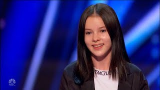 AGT 13 year old Daneliya from Kazakhstan with a wonderful voice [upl. by Schoenburg]