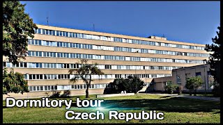 European Dormitory tour Czech Republic  Student Dorm  Masaryk University  Brno [upl. by Nahtiek42]