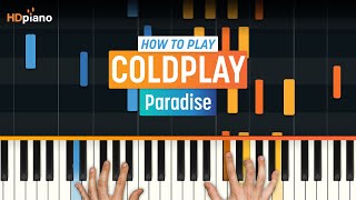 How to Play quotParadisequot by Coldplay  HDpiano Part 1 Piano Tutorial [upl. by Roseline]