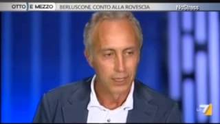 Marco Travaglio vs Casellati quotLei dice puttanatequot [upl. by Alyahc325]