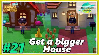 How to get a bigger house  Animal Crossing New Horizon [upl. by Aitekram]