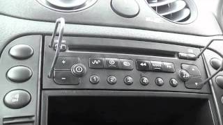 How To Remove The CD Player Stereo In A Citroen C2 [upl. by Domenic166]