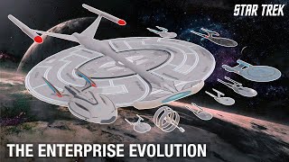 Star Trek The Evolution of the USS Enterprise AJ [upl. by Kono]