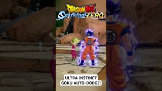 Ultra Instinct Goku Auto Dodge  Dragon Ball Sparking Zero [upl. by Yruy410]