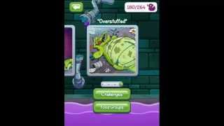 Wheres My Water Cranky Level 4 Overstuffed 3 Ducks Walkthrough [upl. by Weiman]