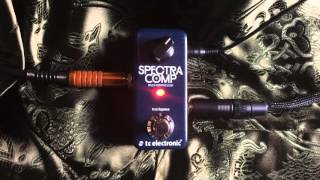 tc electronic SpectraComp Sound Demo [upl. by Rebel132]