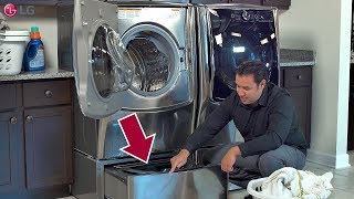 LG SideKick™ Washer  Wash Cycles 2018 Update [upl. by Ecitnirp137]