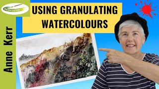 Using Granulating Watercolours Hints Tips and Techniques By Professional Artist Anne Kerr [upl. by Pauletta]