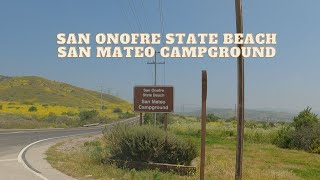 San Onofre State Beach San Mateo Campground [upl. by Amend777]