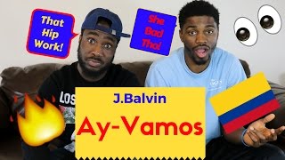 JBalvinAy Vamos Official Reaction [upl. by Nnylodnewg]