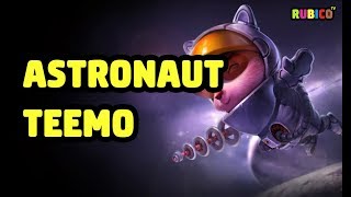 ASTRONAUT TEEMO SKIN SPOTLIGHT  LEAGUE OF LEGENDS [upl. by Sanyu]