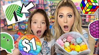 FIDGET SHOPPING AT DOLLAR TREE 🤑 NO BUDGET WE HIT THE JACKPOT [upl. by Pavel]