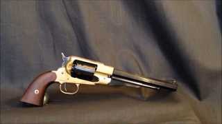 Pietta 1858 New Army 44 Caliber Revolver Overview and Range Time [upl. by Anile]