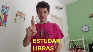 Sinal de ESTUDAR em LIBRAS [upl. by Reeta337]