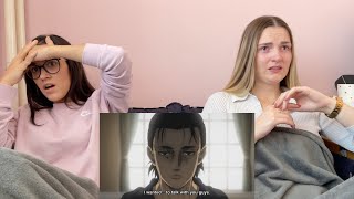 Attack on Titan 4x13 Reaction [upl. by Laehcimaj]