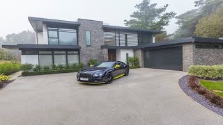 Contemporary 4 Bedroom Detached House in Nairn Road Canford Cliffs Poole [upl. by Johppa]