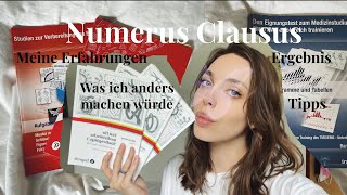 Numerus Clausus NC EMSTMS  Meine Erfahrung Strategie Tipps  Was wenn ich nicht bestehe [upl. by Alie638]