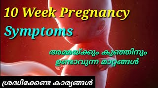 10 week pregnancy malayalam [upl. by Malvino]