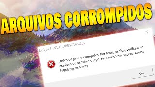 GTA 5  Arquivos Corrompidos  Solução 100 Definitiva [upl. by Aneelas572]