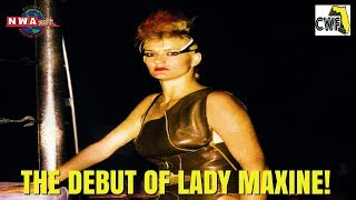 The Debut Of Lady Maxine 1985 Championship Wrestling From Florida [upl. by Ynittirb609]