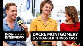 Meet New Stranger Things Star Dacre Montgomery  IMDb EXCLUSIVE [upl. by Adihsaar]